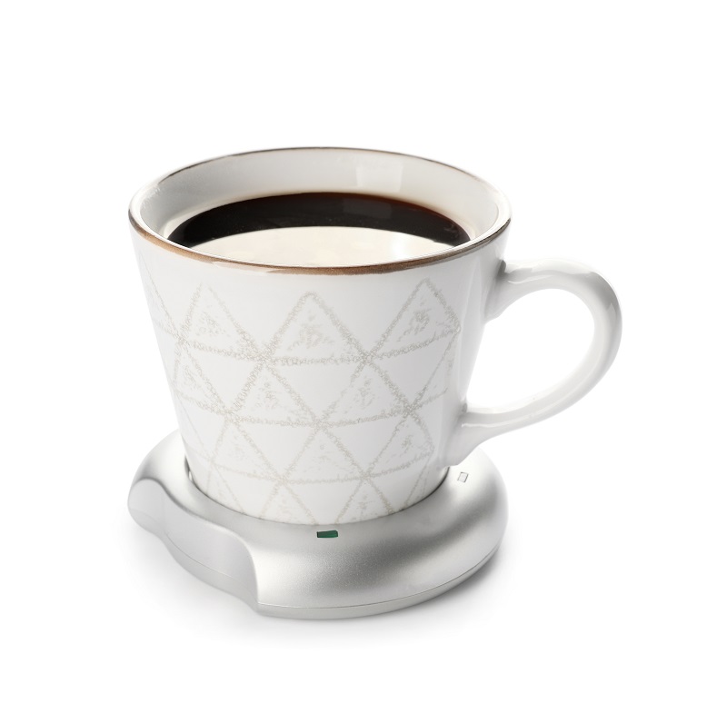 USB-Tassen-Getränkewärmer Elektrisches automatisches Ausschalten PopHMN Kaffeetassenwärmer tragbarer Tassenwärmer Desktop-Tassenwärmer mit 3 Temperatureinstellungen für Kakao-Tee-Wassermilch